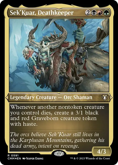 Sek'Kuar, Deathkeeper 591/769