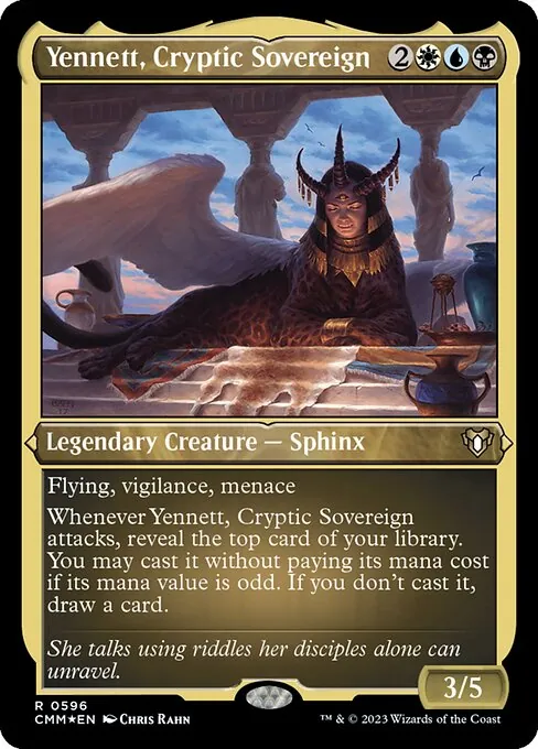 Yennett, Cryptic Sovereign 596/769