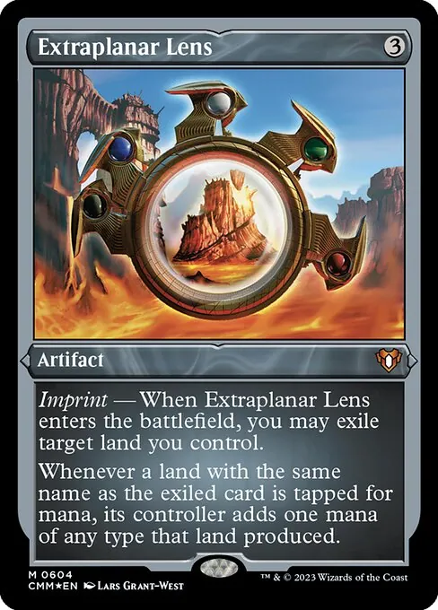 Extraplanar Lens 604/769