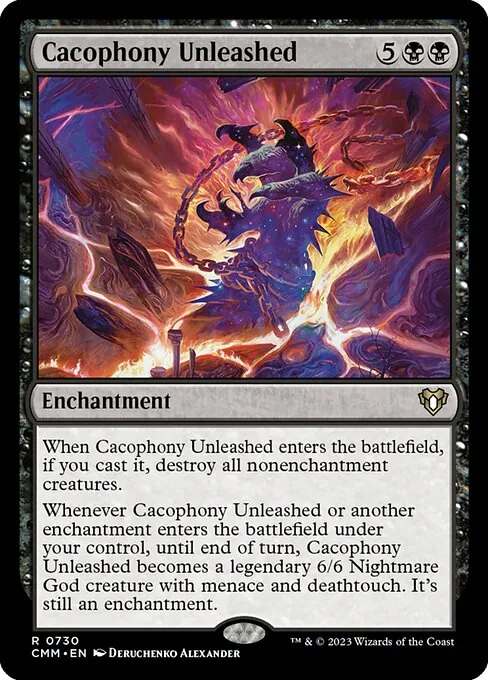 Cacophony Unleashed 730/769