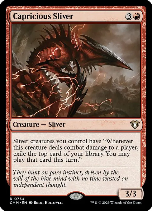 Capricious Sliver 734/769
