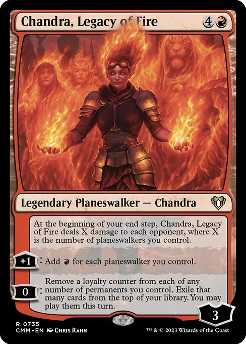 Chandra, Legacy of Fire 735/769