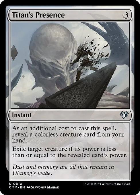 Titan's Presence 810/769