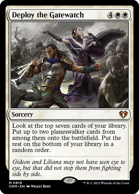 Deploy the Gatewatch 819/769