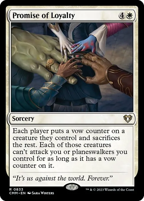 Promise of Loyalty 833/769