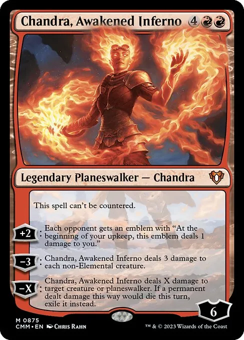 Chandra, Awakened Inferno 875/769