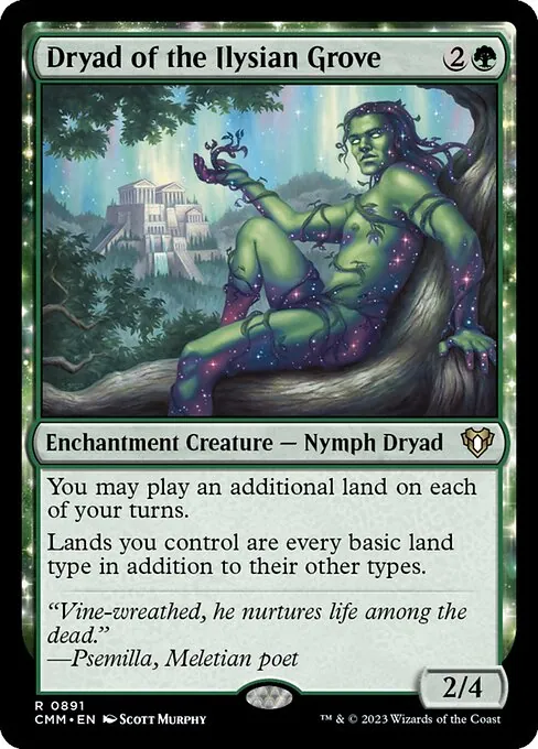 Dryad of the Ilysian Grove 891/769
