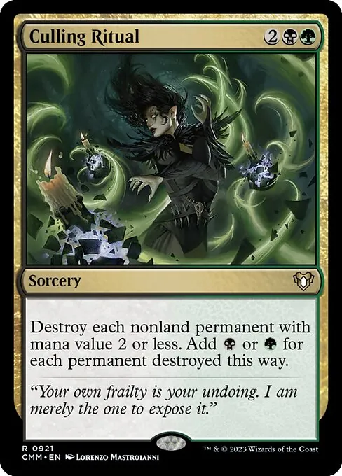 Culling Ritual 921/769