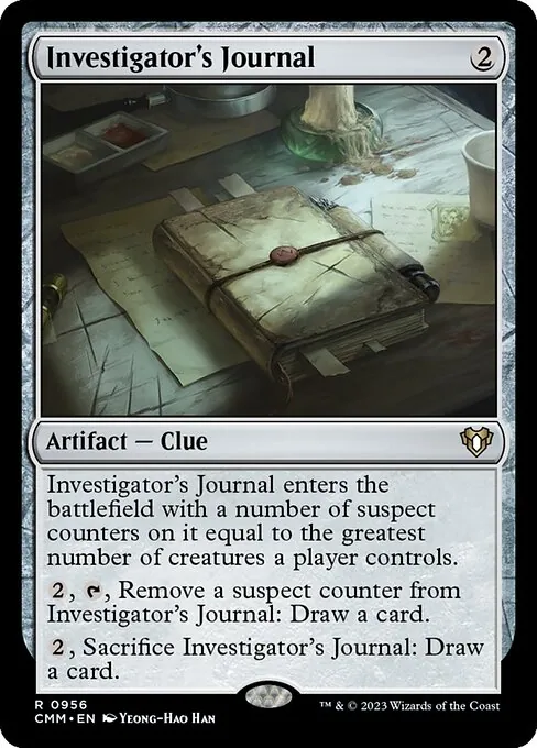 Investigator's Journal 956/769