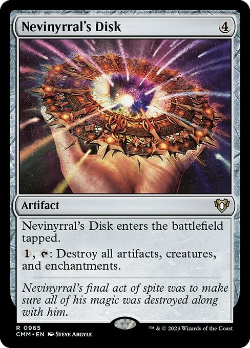 Nevinyrral's Disk 965/769