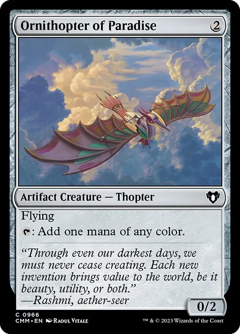 Ornithopter of Paradise 966/769