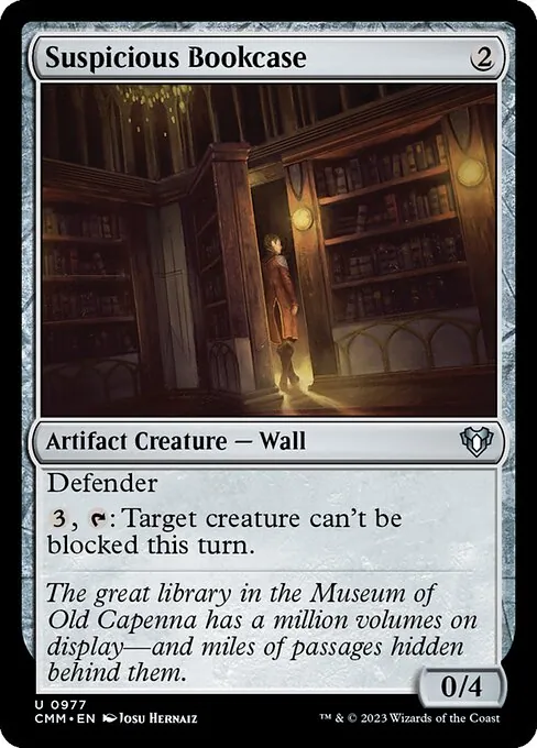 Suspicious Bookcase 977/769