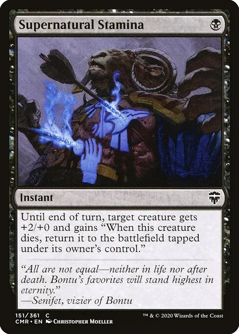Supernatural Stamina 151/511