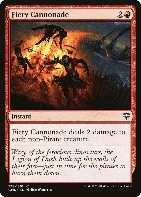 Fiery Cannonade 178/511