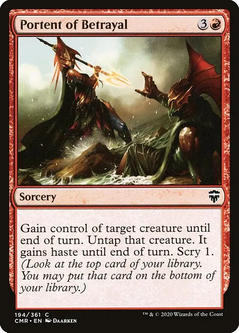 Portent of Betrayal 194/511