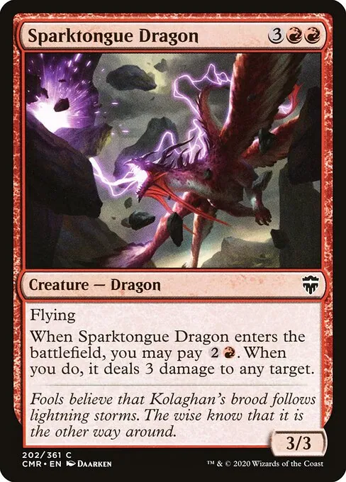 Sparktongue Dragon 202/511