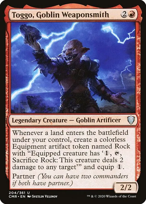 Toggo, Goblin Weaponsmith 204/511