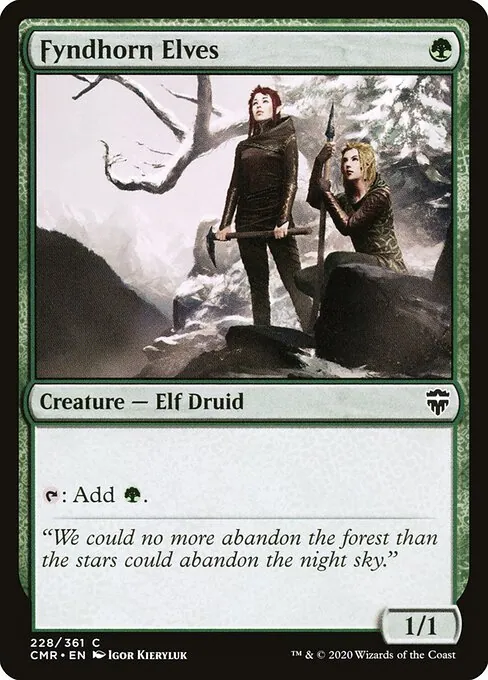 Fyndhorn Elves 228/511