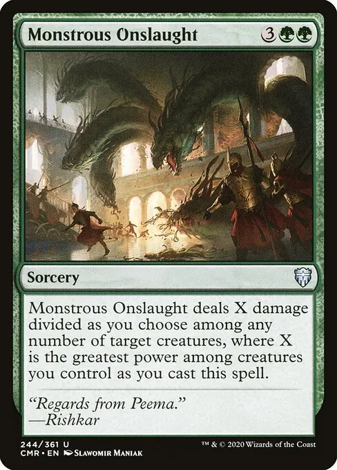 Monstrous Onslaught 244/511