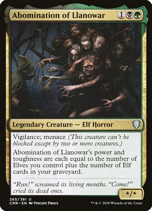 Abomination of Llanowar 265/511