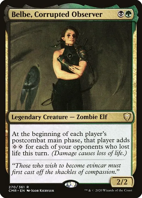 Belbe, Corrupted Observer 270/511
