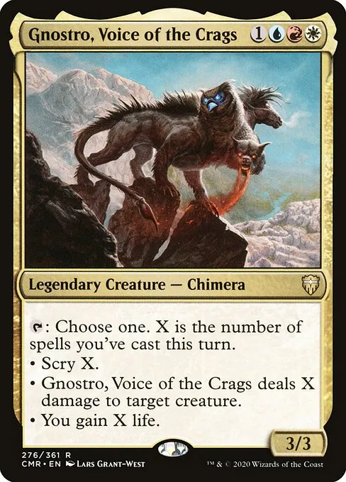Gnostro, Voice of the Crags 276/511