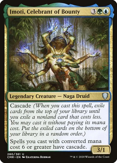 Imoti, Celebrant of Bounty 280/511