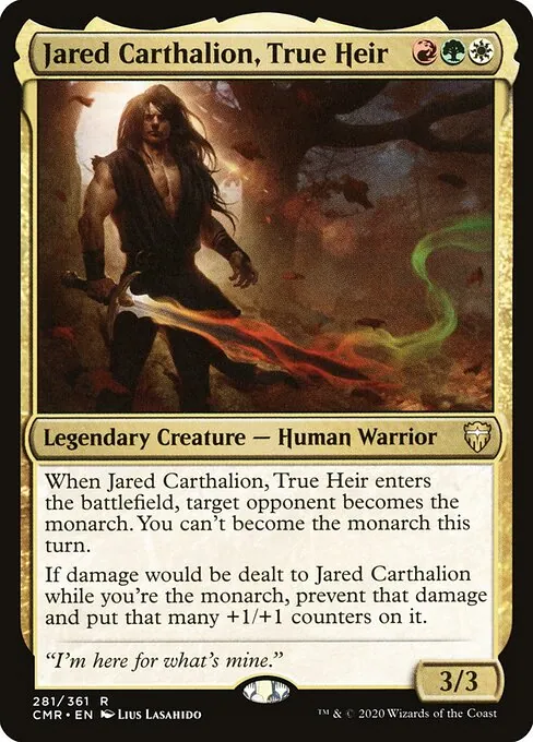 Jared Carthalion, True Heir 281/511