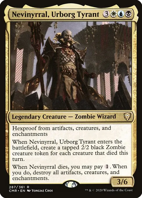 Nevinyrral, Urborg Tyrant 287/511