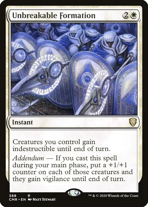 Unbreakable Formation 388/511