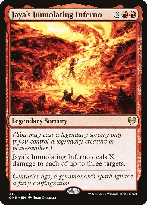 Jaya's Immolating Inferno 415/511