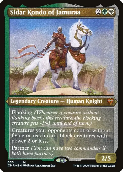 Sidar Kondo of Jamuraa 535/511