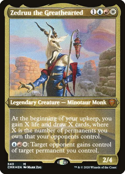Zedruu the Greathearted 543/511