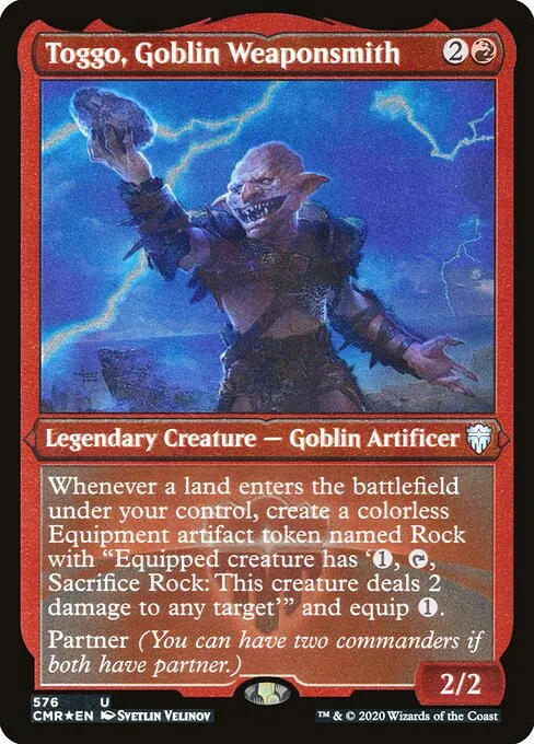 Toggo, Goblin Weaponsmith 576/511
