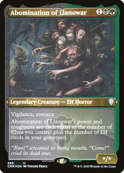 Abomination of Llanowar 585/511