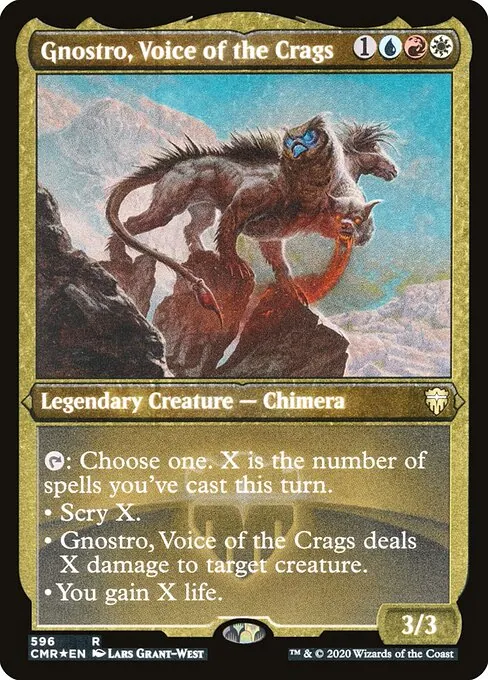 Gnostro, Voice of the Crags 596/511