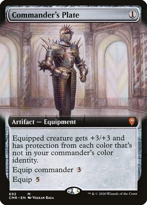 Commander's Plate 692/511