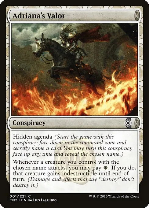 Adriana's Valor 001/221