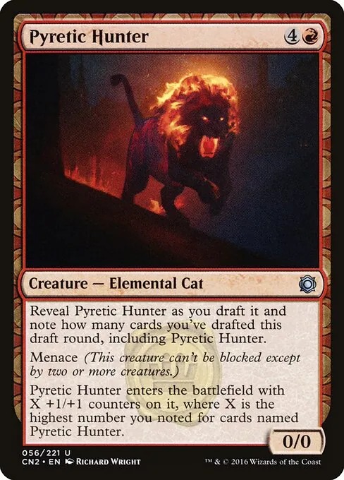 Pyretic Hunter 056/221