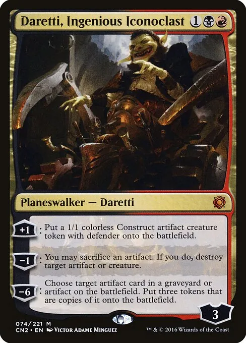 Daretti, Ingenious Iconoclast 074/221