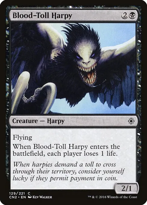 Blood-Toll Harpy 129/221