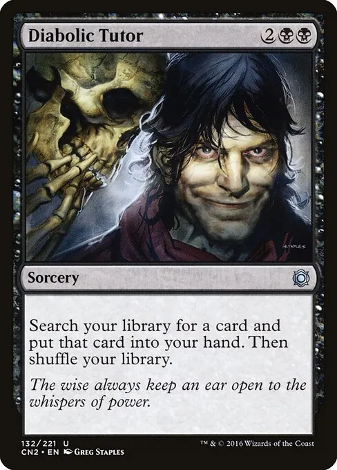 Diabolic Tutor 132/221