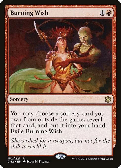 Burning Wish 152/221