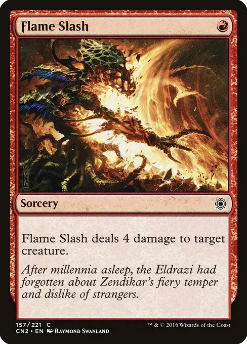 Flame Slash 157/221