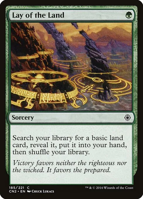Lay of the Land 185/221