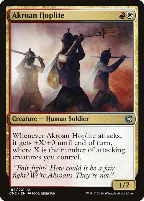 Akroan Hoplite 197/221