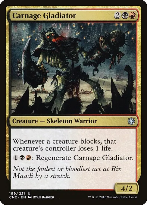 Carnage Gladiator 199/221