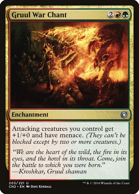 Gruul War Chant 203/221