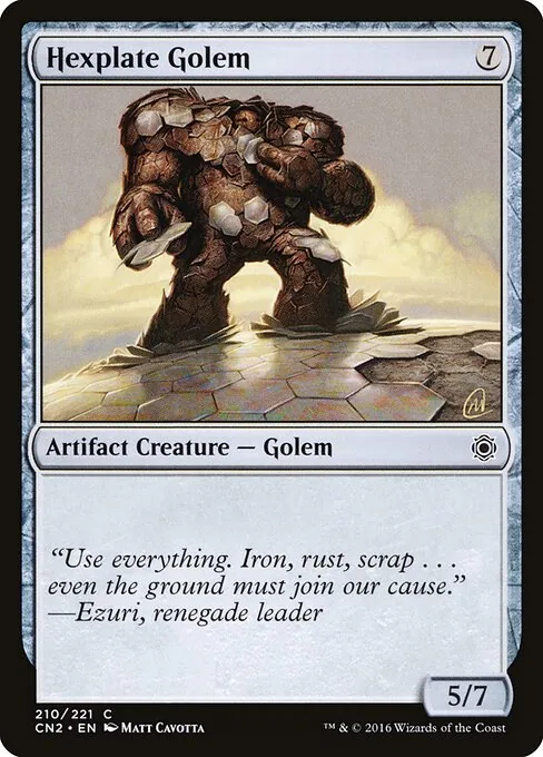 Hexplate Golem 210/221