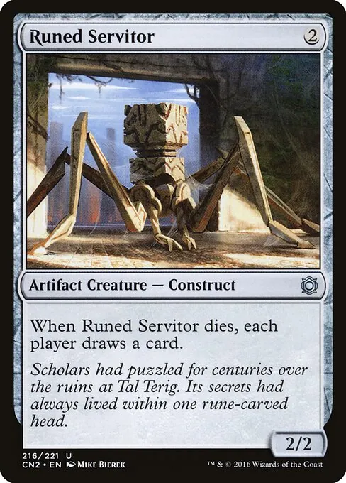 Runed Servitor 216/221